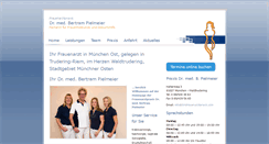 Desktop Screenshot of ihrefrauenarztpraxis.com